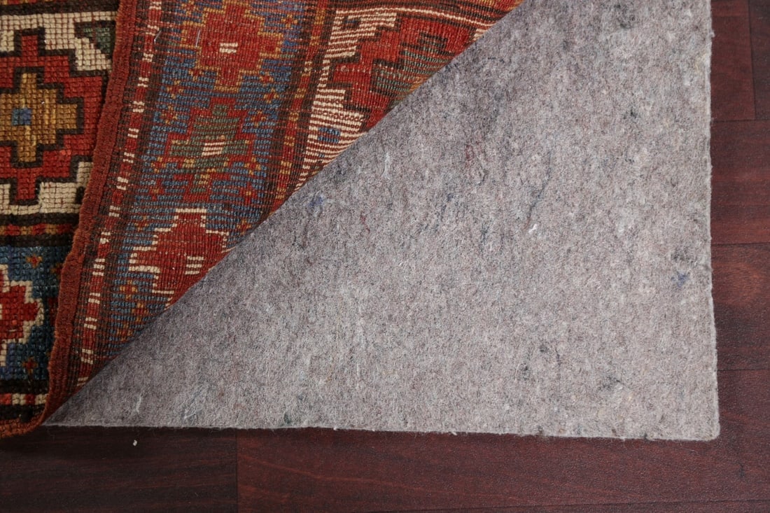 Pre-1900 Antique Vegetable Dye Kazak Oriental Rug 4x6 - 8