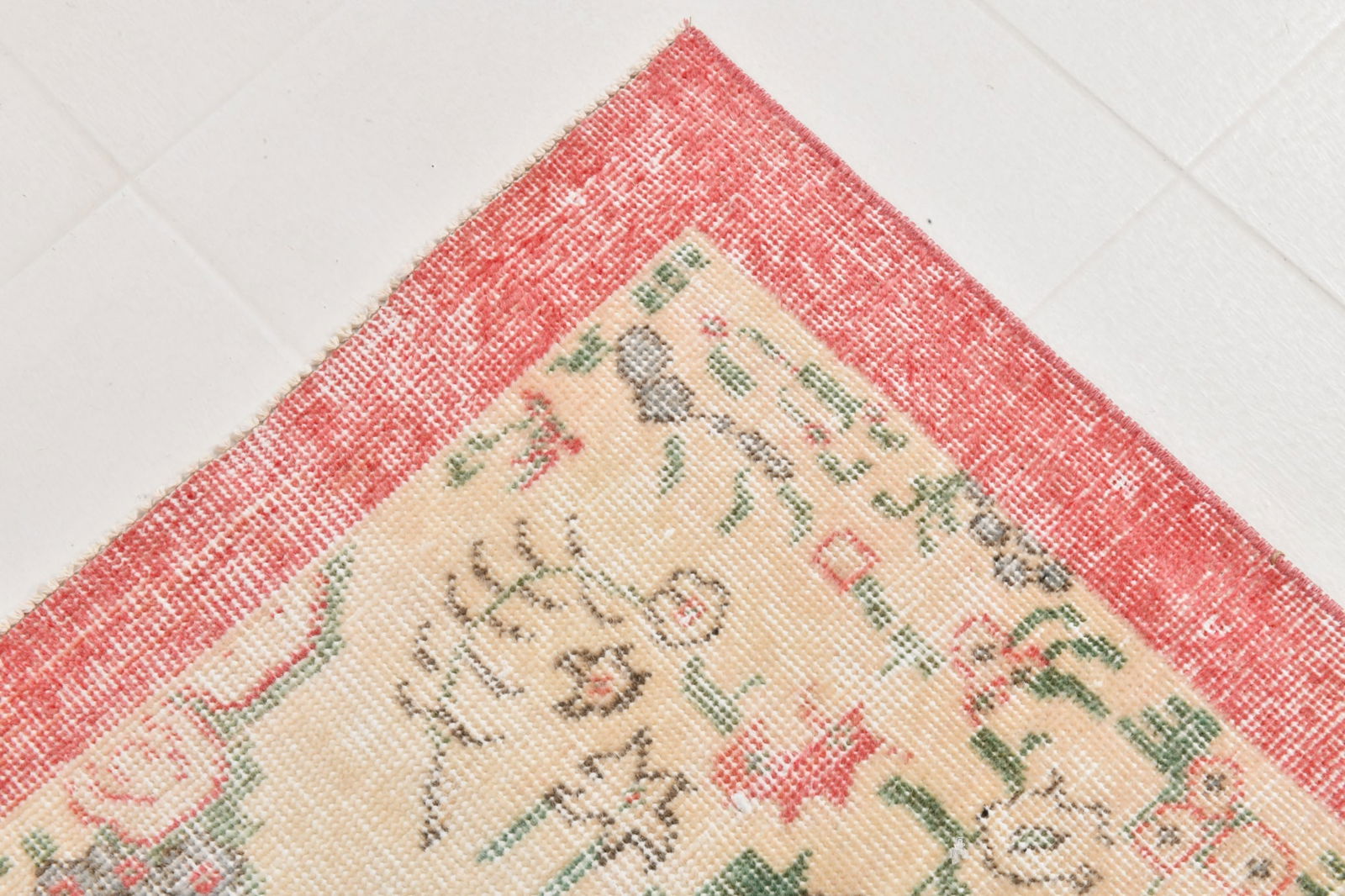 3'8'' x 6'6'' Turkish Vintage Runner Rug - 22435 - 11