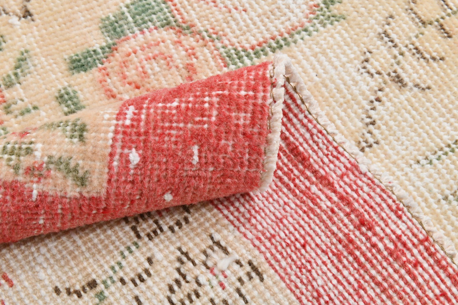 3'8'' x 6'6'' Turkish Vintage Runner Rug - 22435 - 17