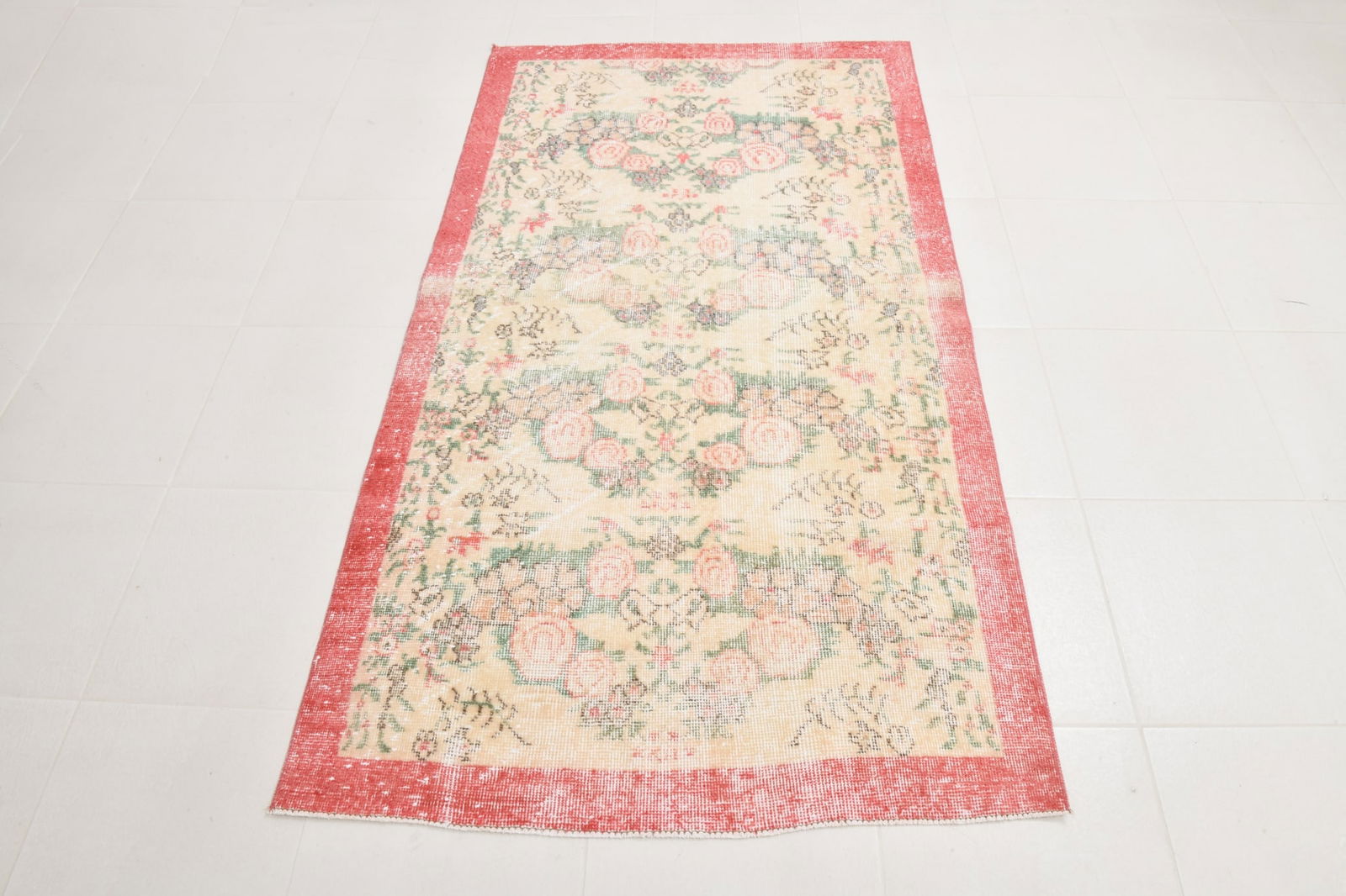 3'8'' x 6'6'' Turkish Vintage Runner Rug - 22435 - 19