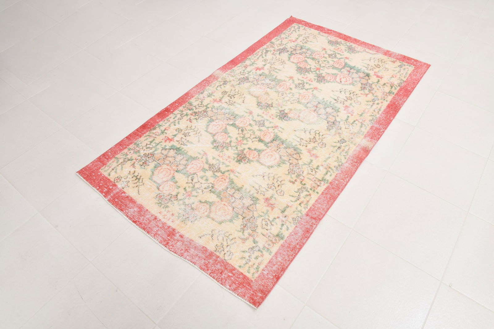 3'8'' x 6'6'' Turkish Vintage Runner Rug - 22435 - 20