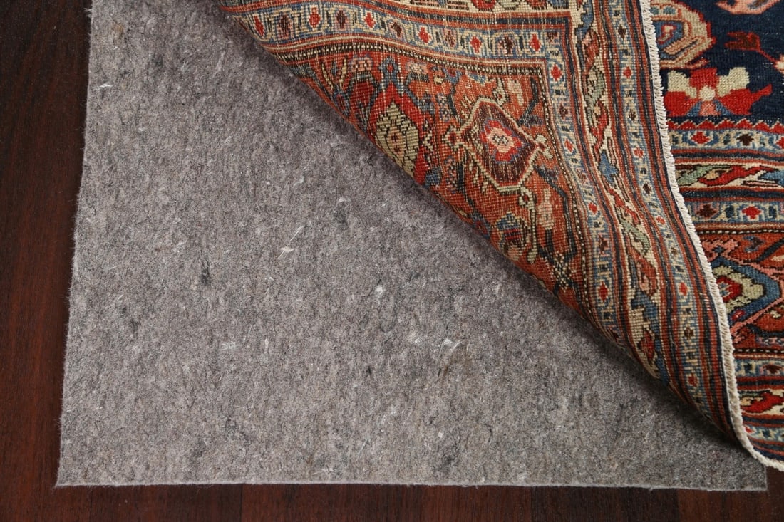 Pre-1900 Antique Vegetable Dye Bidjar Halvaei Persian Rug 8x13 - 8