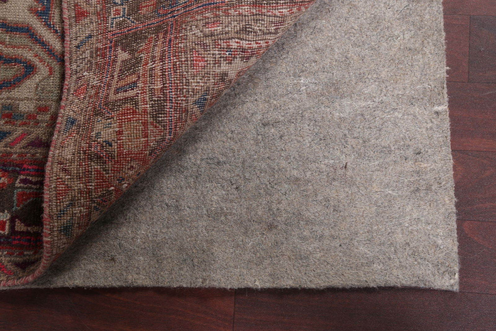 Antique Geometric Heriz Persian Area Rug 5x10 - 8