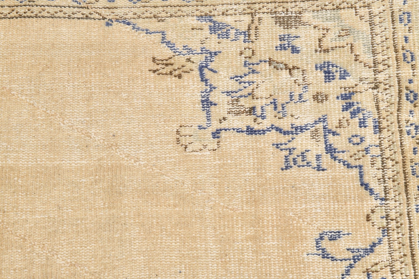 6'10'' x 9'11'' Handmade Vintage Wool Rug - 22110 - 9