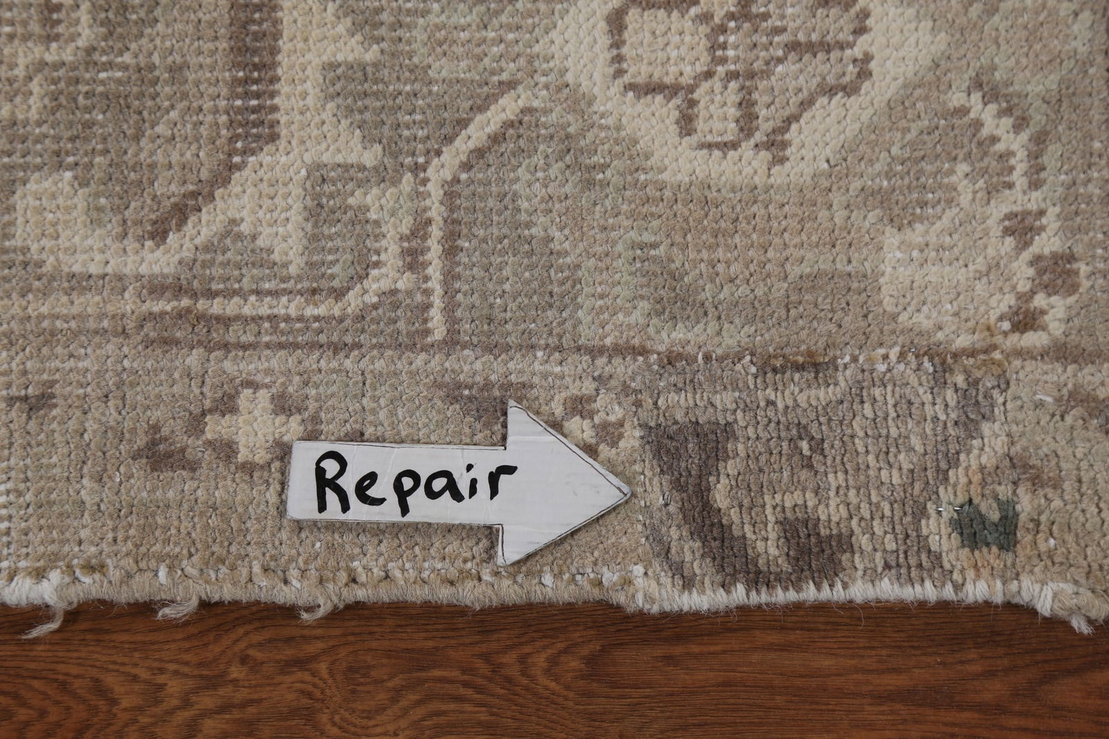 Antique Geometric Heriz Persian Area Rug 8x11 - 13