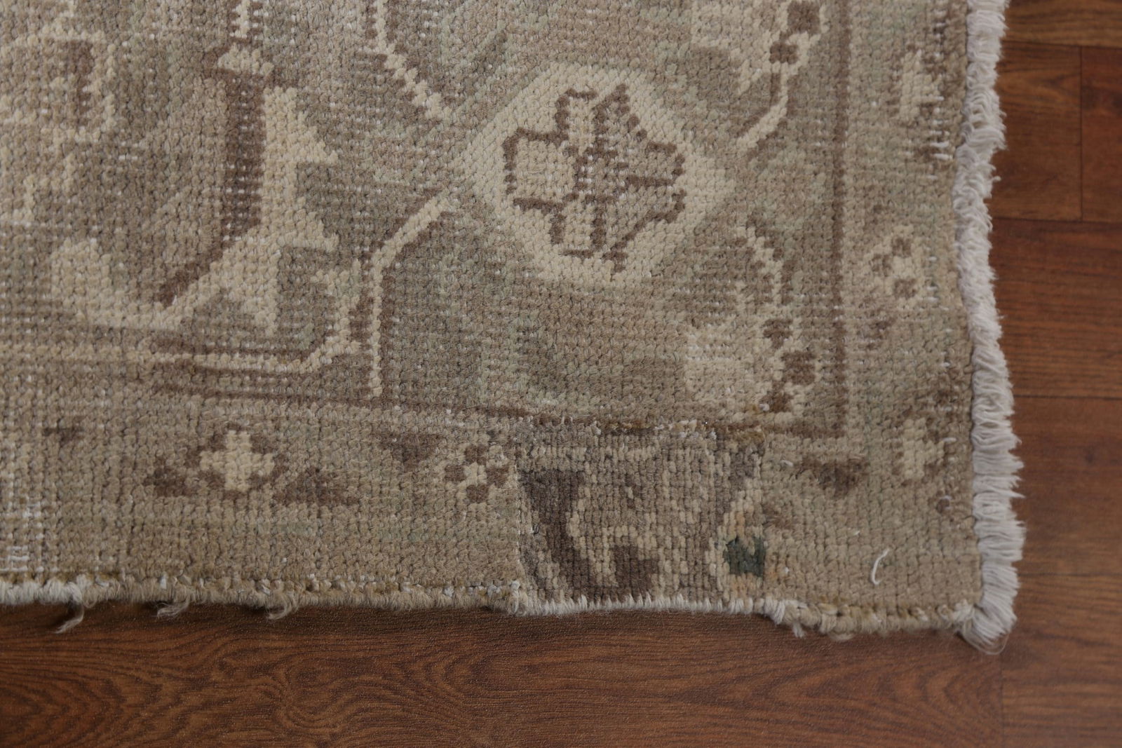 Antique Geometric Heriz Persian Area Rug 8x11 - 17