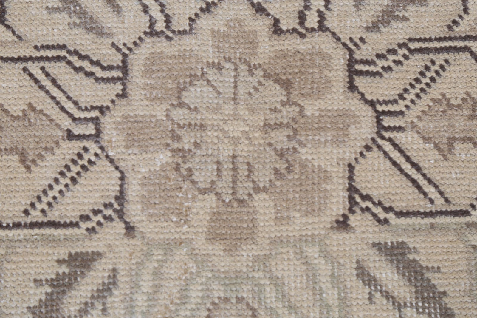 Antique Geometric Heriz Persian Area Rug 8x11 - 9