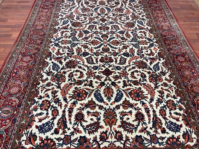 Antique Persian kashan all Over rug-5029 - 3
