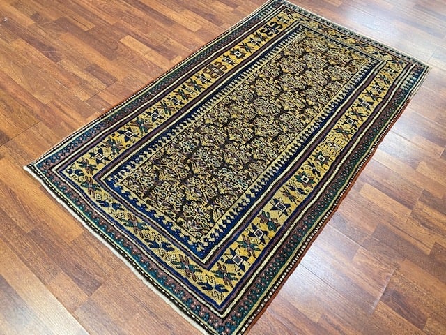 Antique Kurd Caucasian rug-2341 - 7