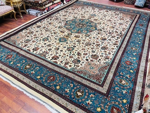 Fine Vintage Persian Tabriz rug-4975 (1 of 9)