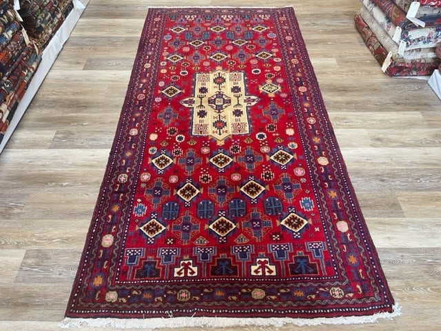 Vintage Persian Joshghan Rug-4561 (1 of 8)