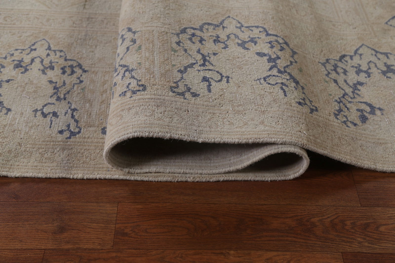 Antique Wool Kerman Persian Area Rug 10x13 - 11