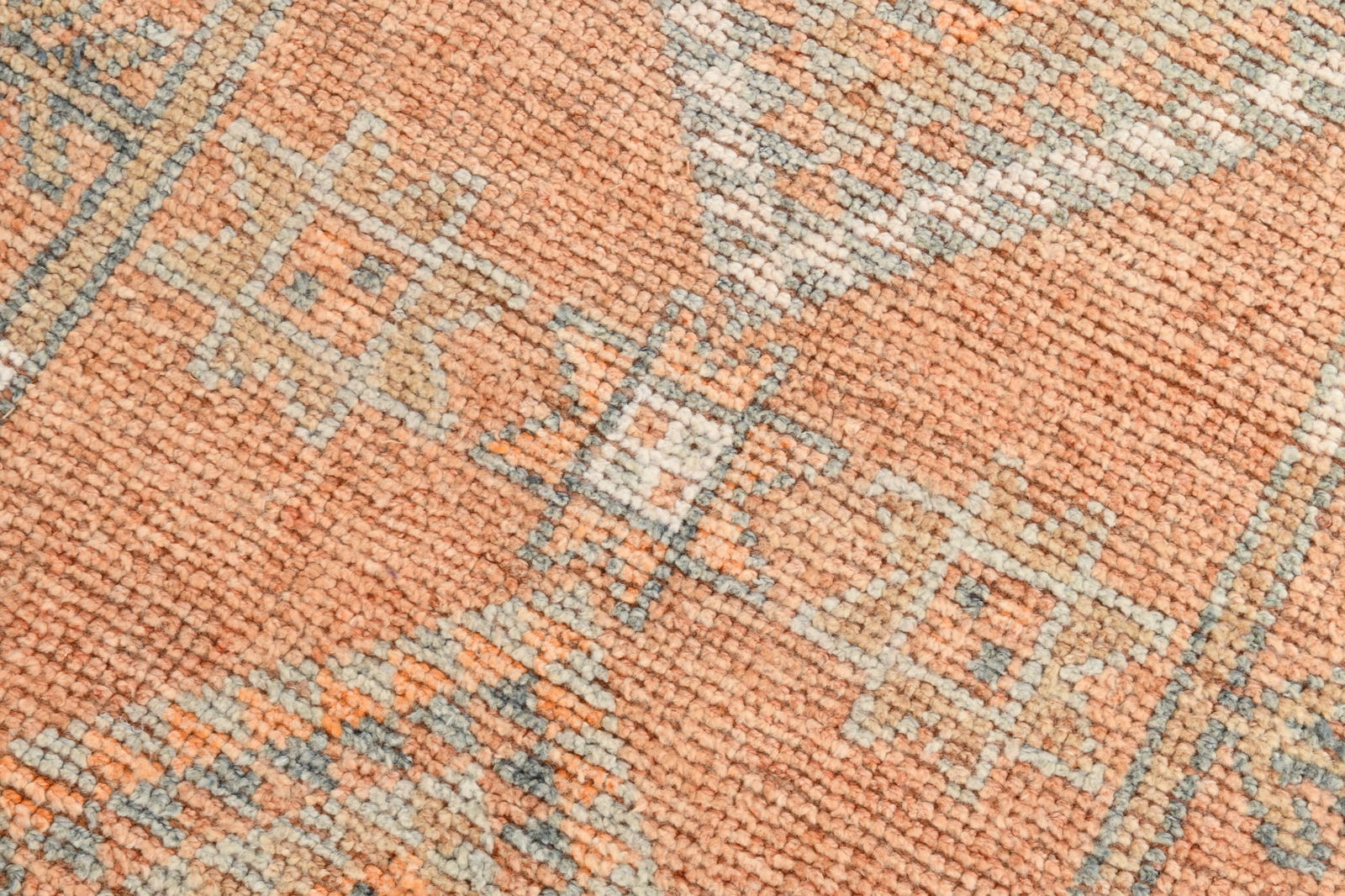 3'1'' x 11'1'' Handmade Vintage Wool Rug - 22294 - 7