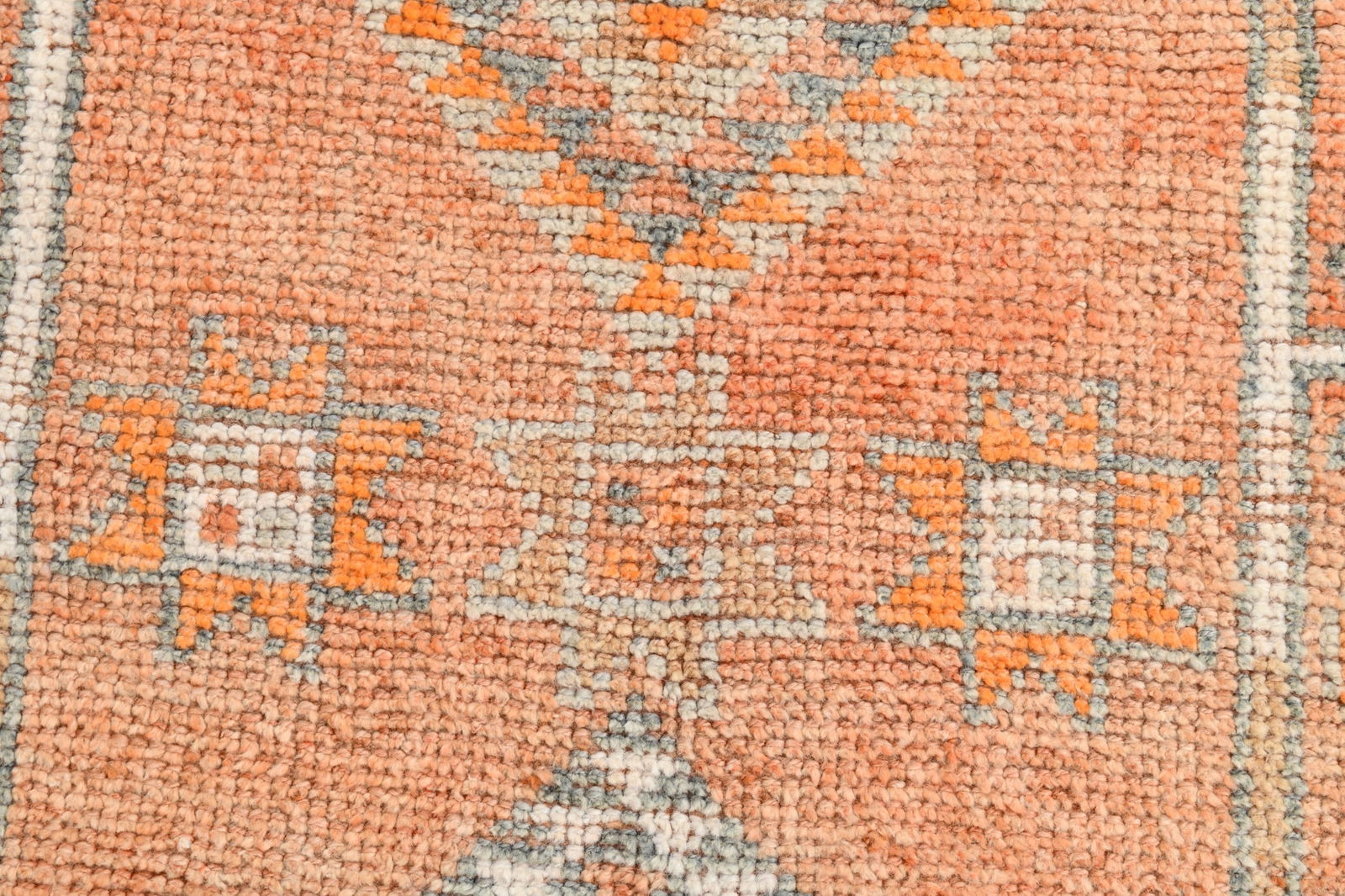 3'1'' x 11'1'' Handmade Vintage Wool Rug - 22294 - 9