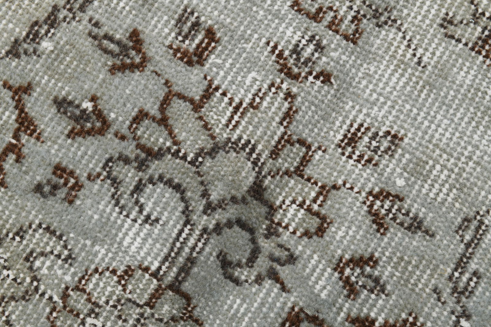 6'2'' x 9'7'' Handmade Vintage Wool Rug - 17992 - 7