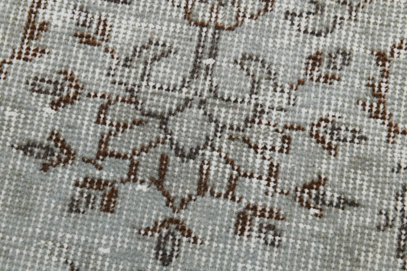 6'2'' x 9'7'' Handmade Vintage Wool Rug - 17992 - 9