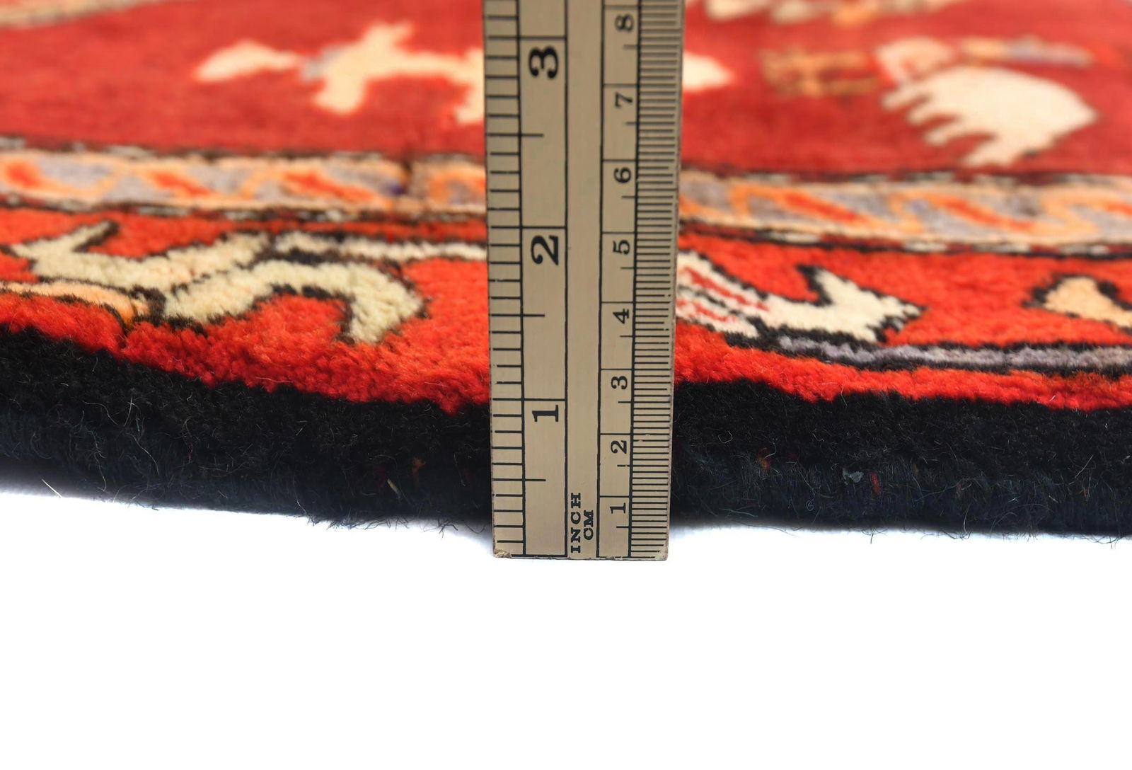 Vintage Purple-navy Tribal 3'6X10'5 Meshkin Persian Runner Rug - 10