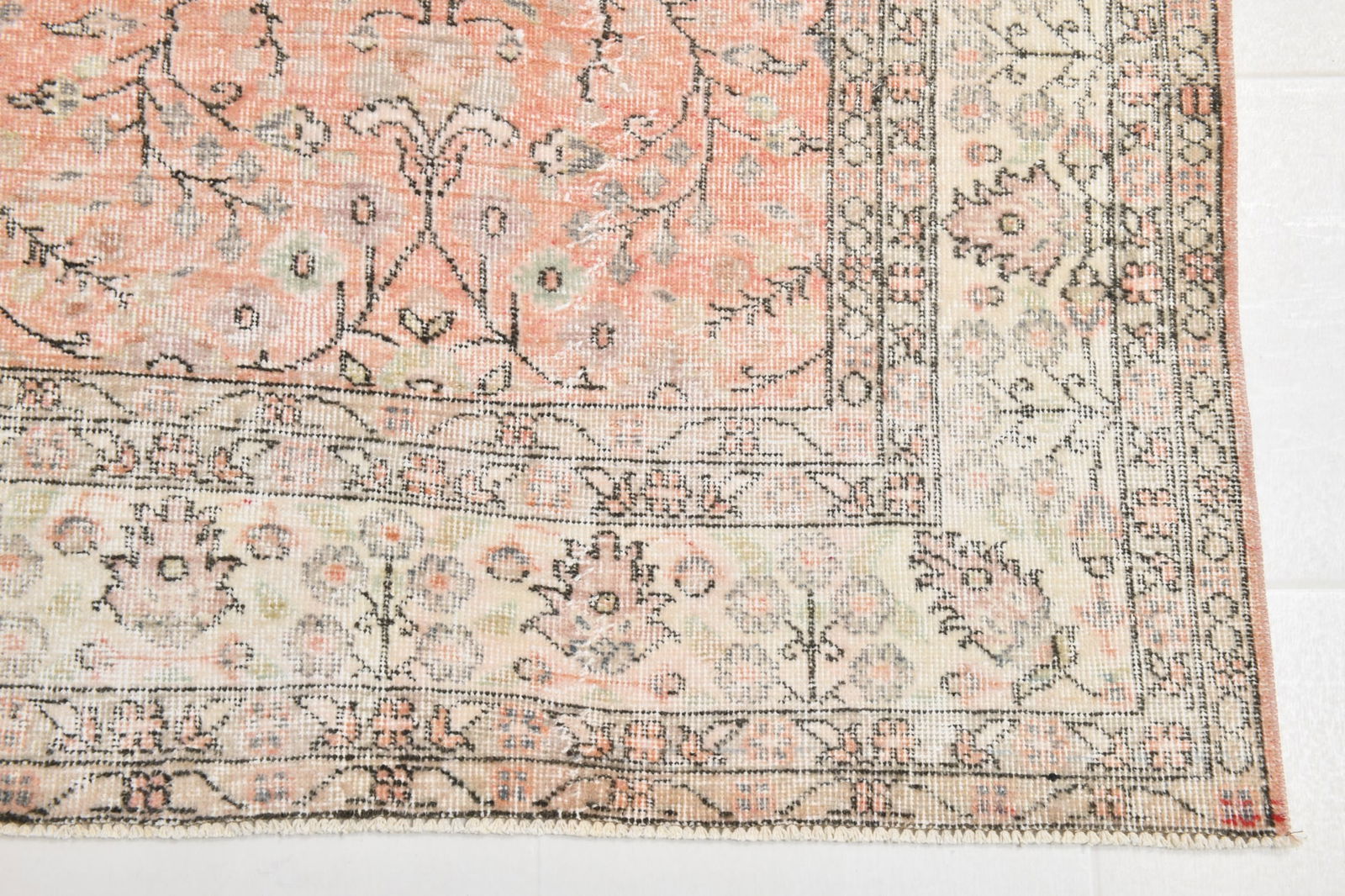 6'11'' x 9'10'' Handmade Vintage Wool Rug - 22230 - 13