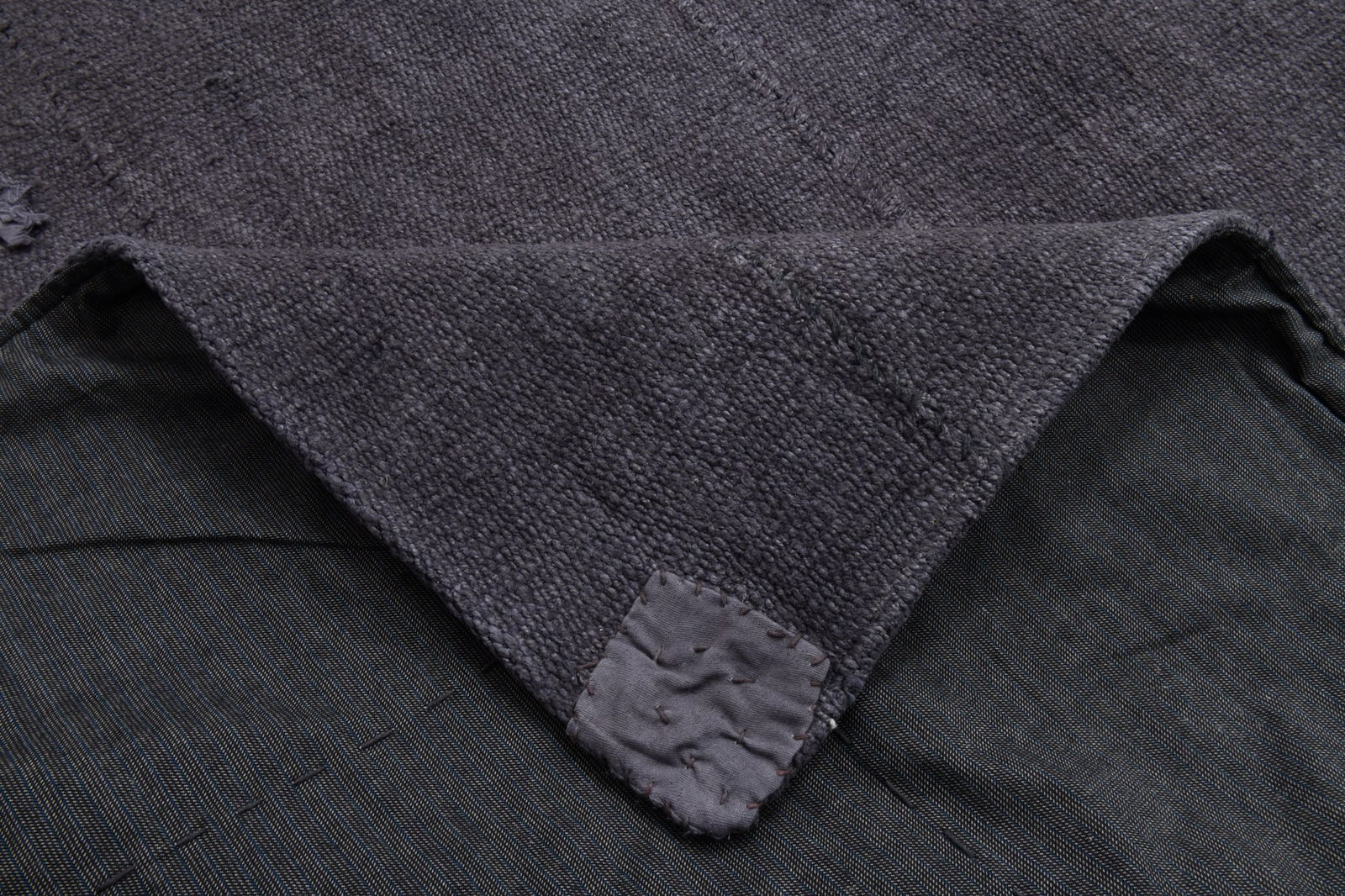 7'1'' x 9'4'' Turkish Vintage Hemp Rug - 52914 - 17