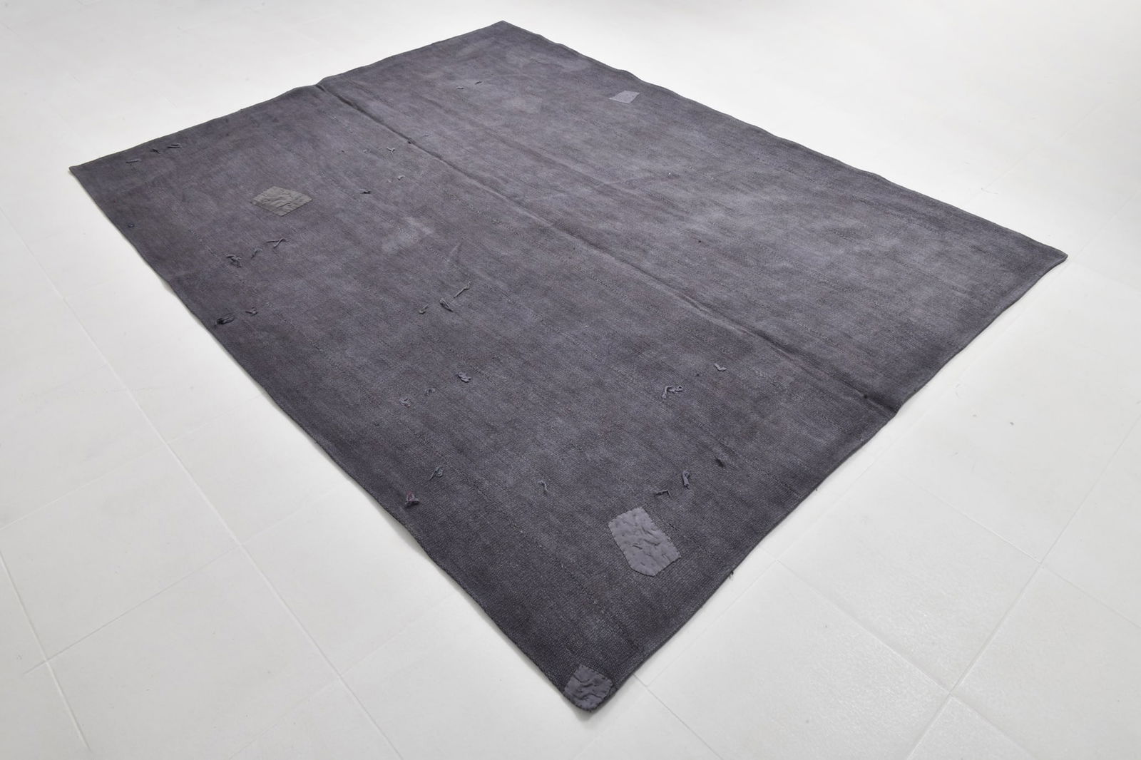 7'1'' x 9'4'' Turkish Vintage Hemp Rug - 52914 - 20