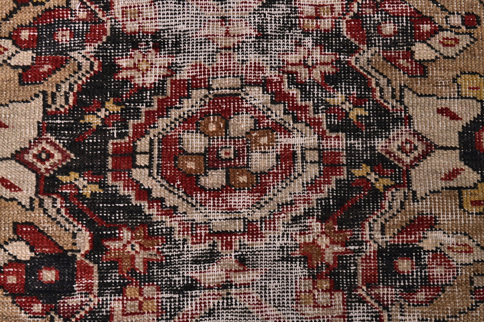 4'0'' x 8'1'' Handmade Vintage Wool Rug - 1895 - 6
