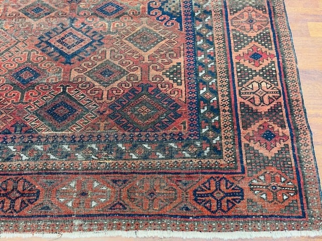 Antique persian Baluch rug-4490 - 2