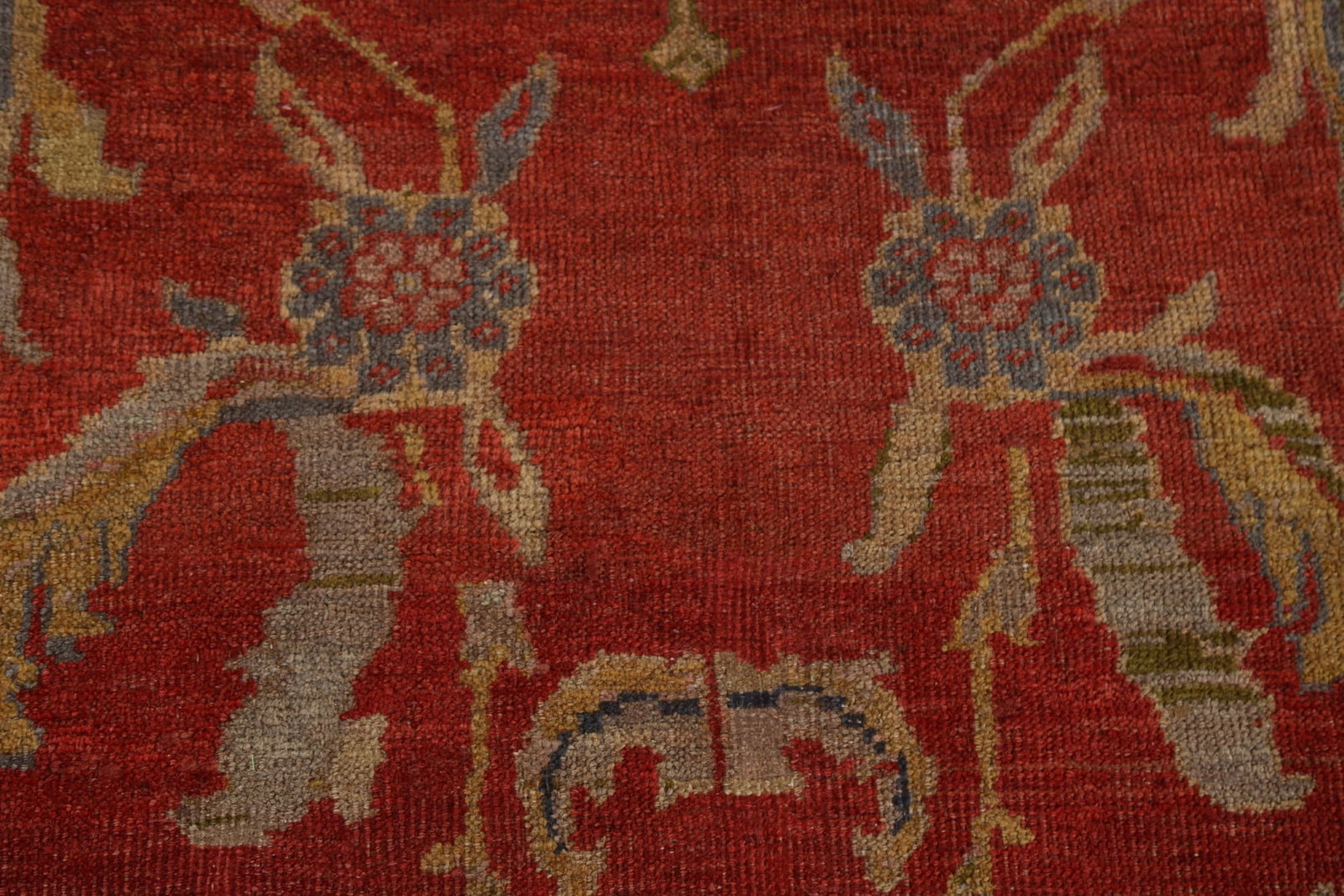 Pre-1900 Antique Vegetable Dye Sultanabad Persian Rug 12x15 - 13