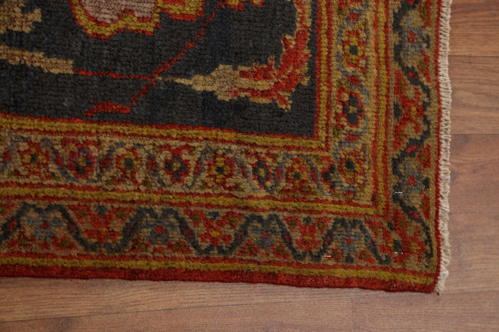 Pre-1900 Antique Vegetable Dye Sultanabad Persian Rug 12x15 - 16