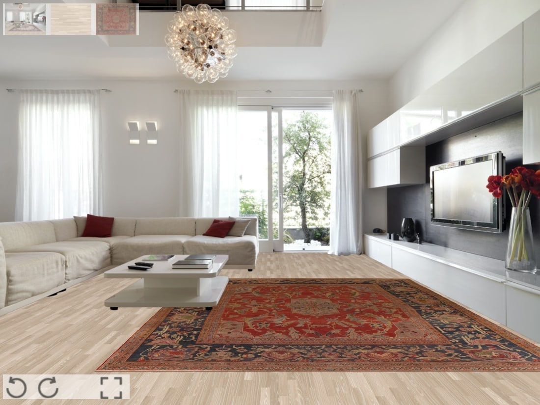 Pre-1900 Antique Vegetable Dye Sultanabad Persian Rug 12x15 - 2