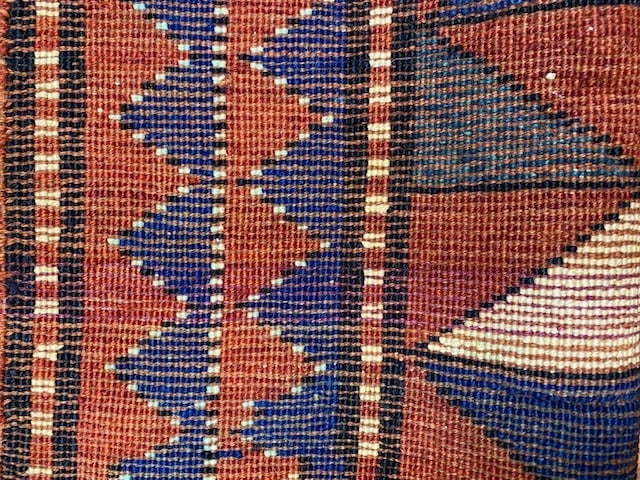 Antique Kazak caucasian Rug-1147 - 5