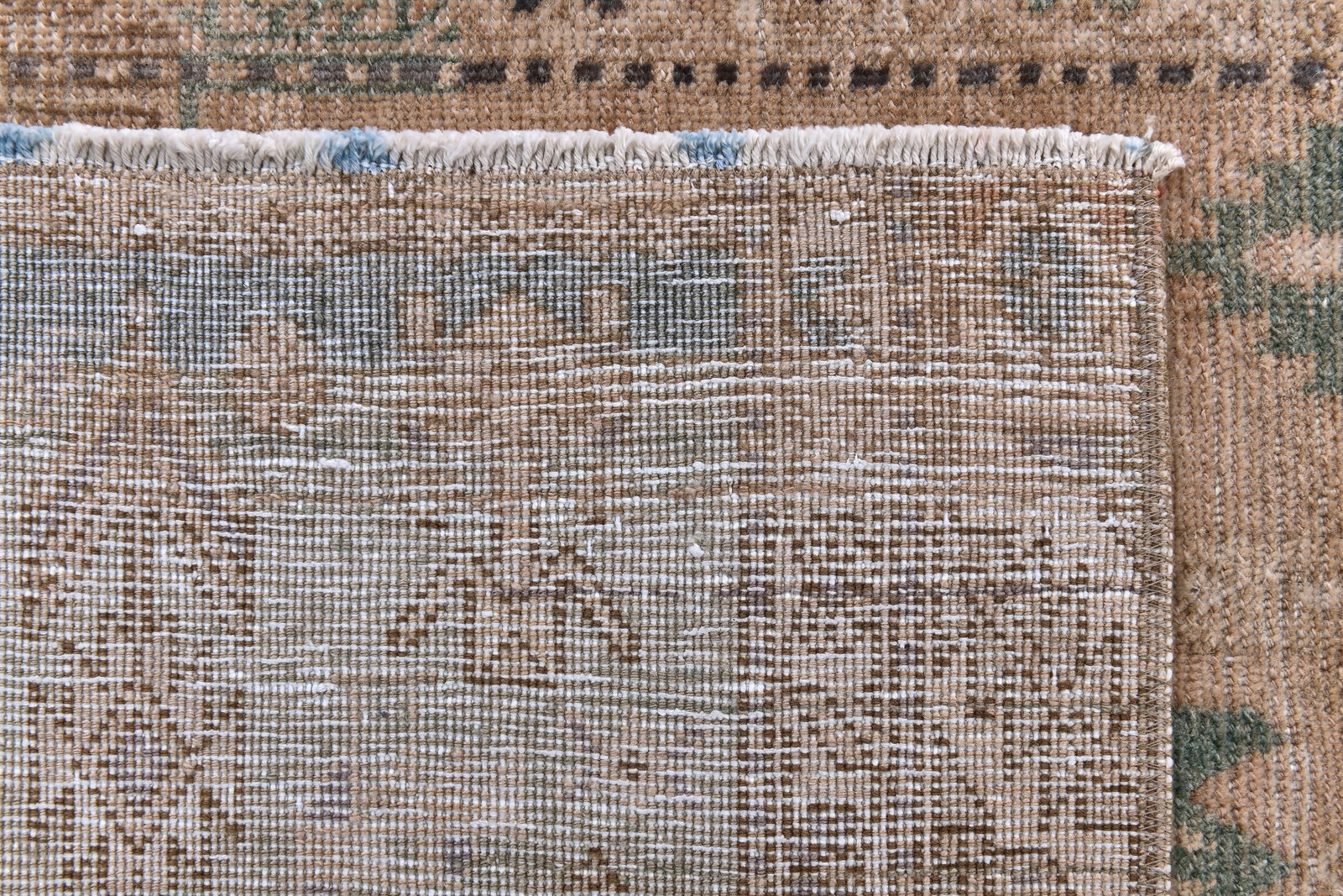 3'2'' x 11'9'' Vintage Wool Runner Rug - 242702 - 11