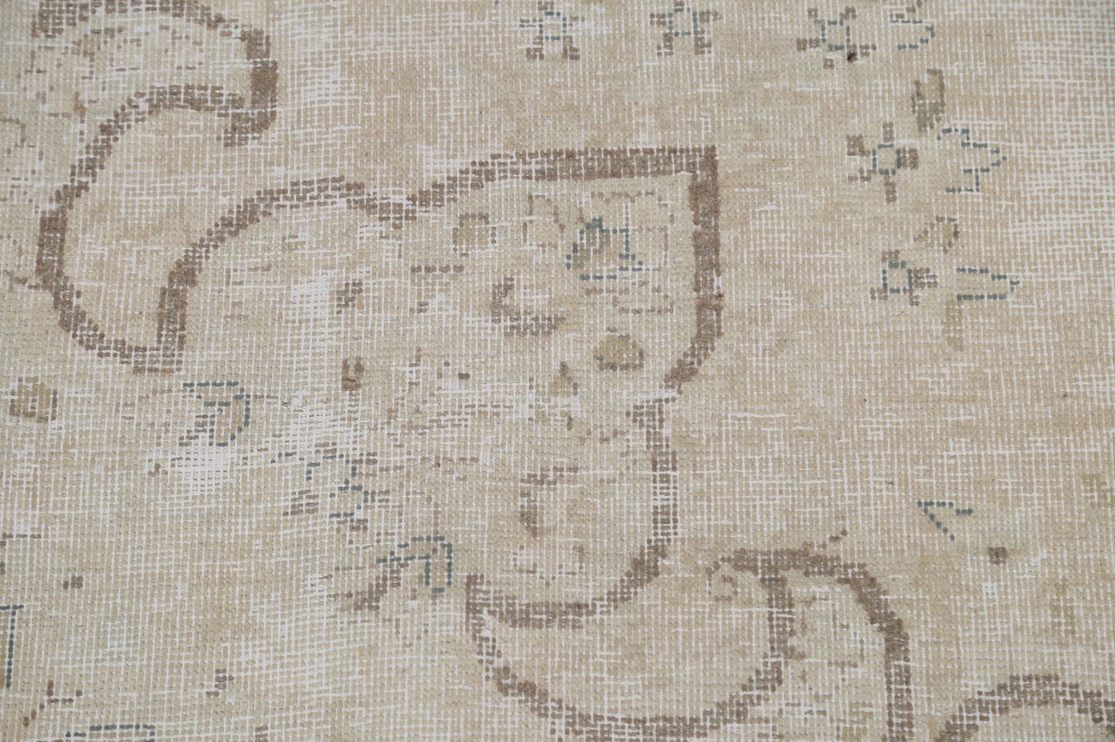 Antique Wool Kerman Persian Area Rug 9x13 - 9