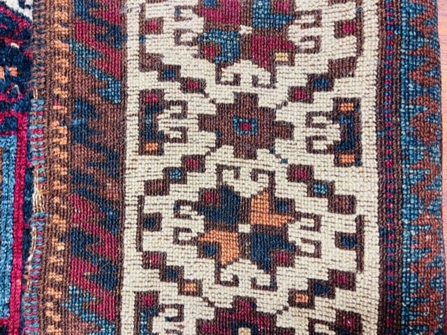 Antique Kurdish Yurok Tribal Rug-4818 - 7