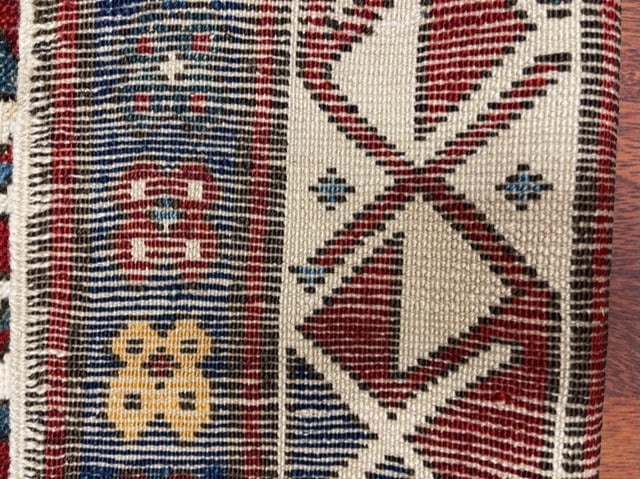Antique kazak Caucasian rug-4870 - 8