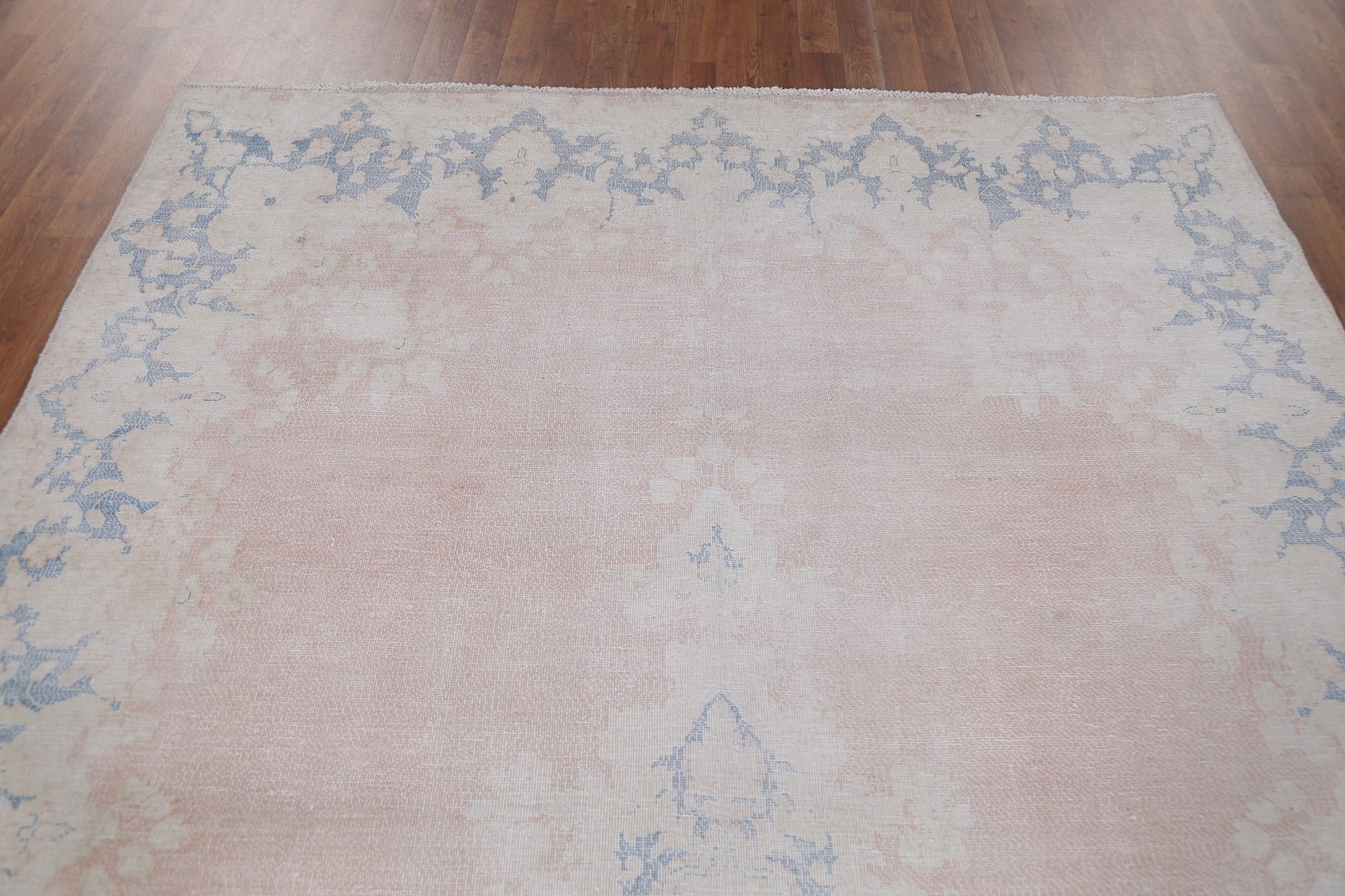 Antique Distressed Kerman Persian Area Rug 6x10 - 14