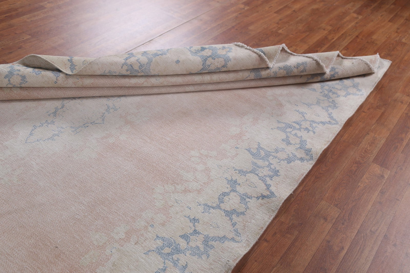 Antique Distressed Kerman Persian Area Rug 6x10 - 18