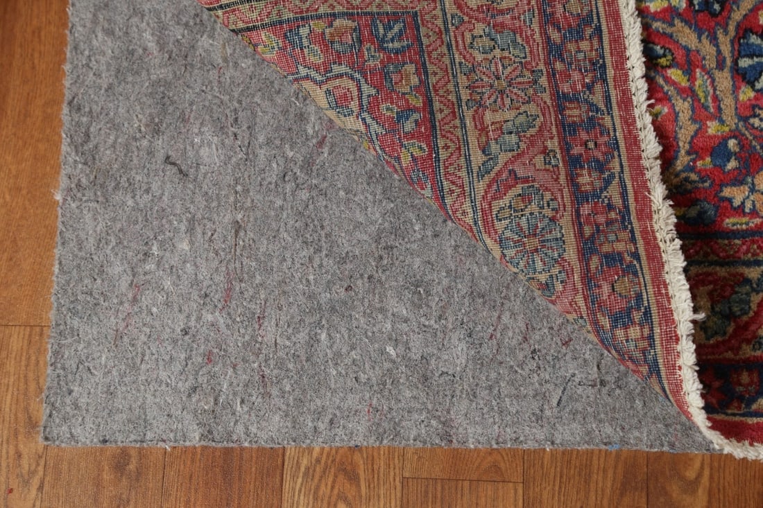 Pre-1900 Antique Vegetable Dye Kerman Lavar Persian Rug 10x13 - 8
