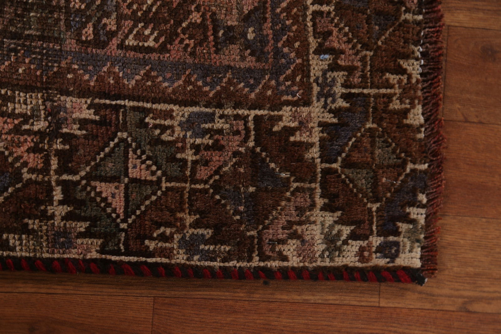 Antique Wool Shiraz Persian Area Rug 5x8 - 13