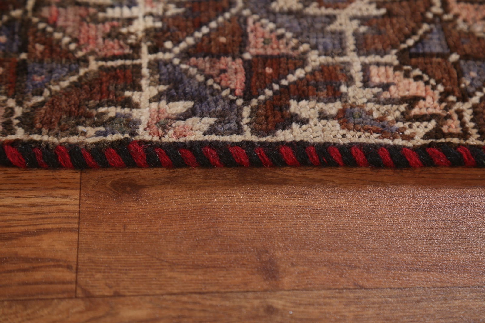 Antique Wool Shiraz Persian Area Rug 5x8 - 19