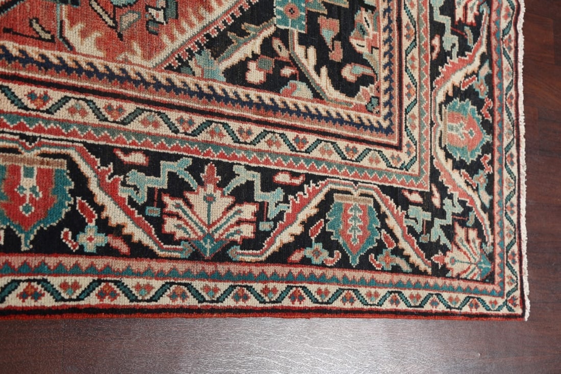 Antique Vegetable Dye Mahal Persian Area Rug 10x13 - 16