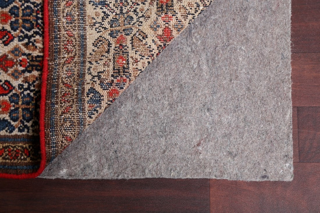 Pre-1900 Antique Vegetable Dye Malayer Persian Runner Rug 7x17 - 8