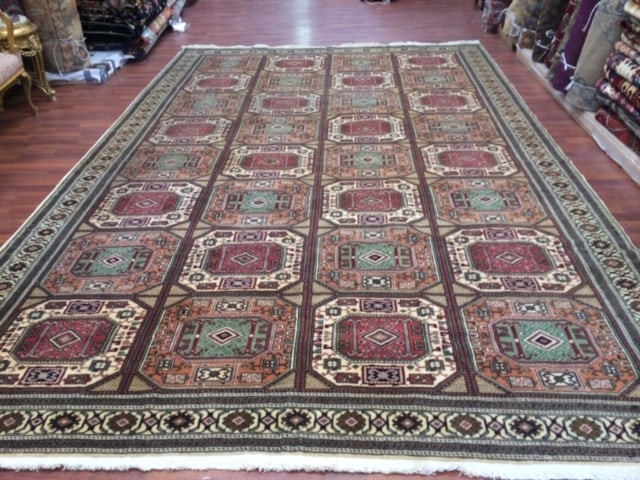 Antique Large size Turkish Kaysari-3996: Title:Antique Large size Turkish Kaysari-3996Description:Antique Turkish kaysari from central turkey with all over design octagon design, size 8 ft. 10 inches by 13 ft. 5 inches, circa 1950,