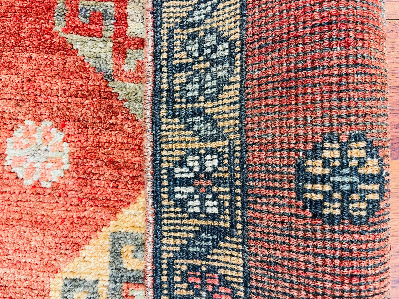 Antique Tiurkish Caucasian Runner-4878 - 9