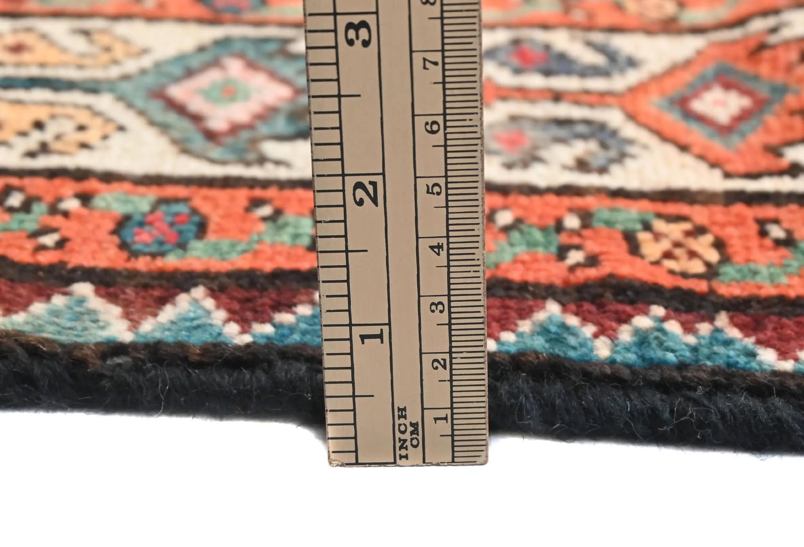 Vintage Plum Floral Tribal 4X11 Hamedan Persian Runner Rug - 10