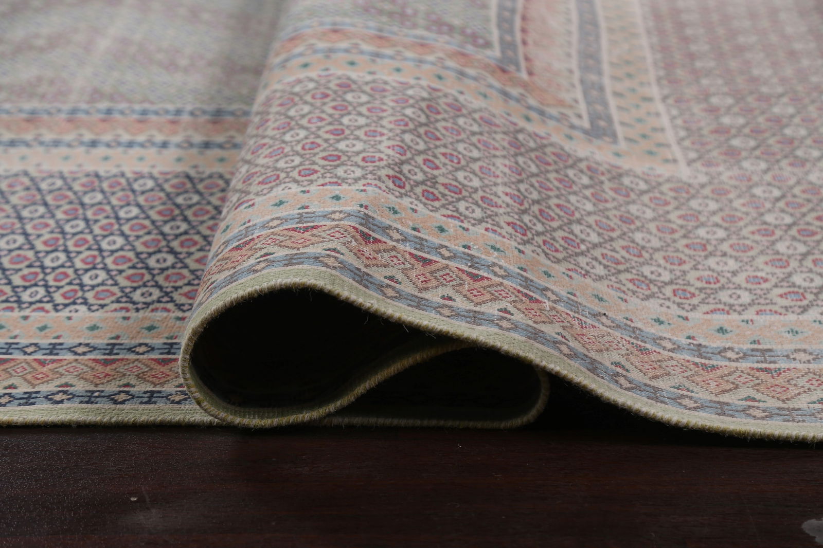 Antique Distressed Kerman Persian Area Rug 10x12 - 11