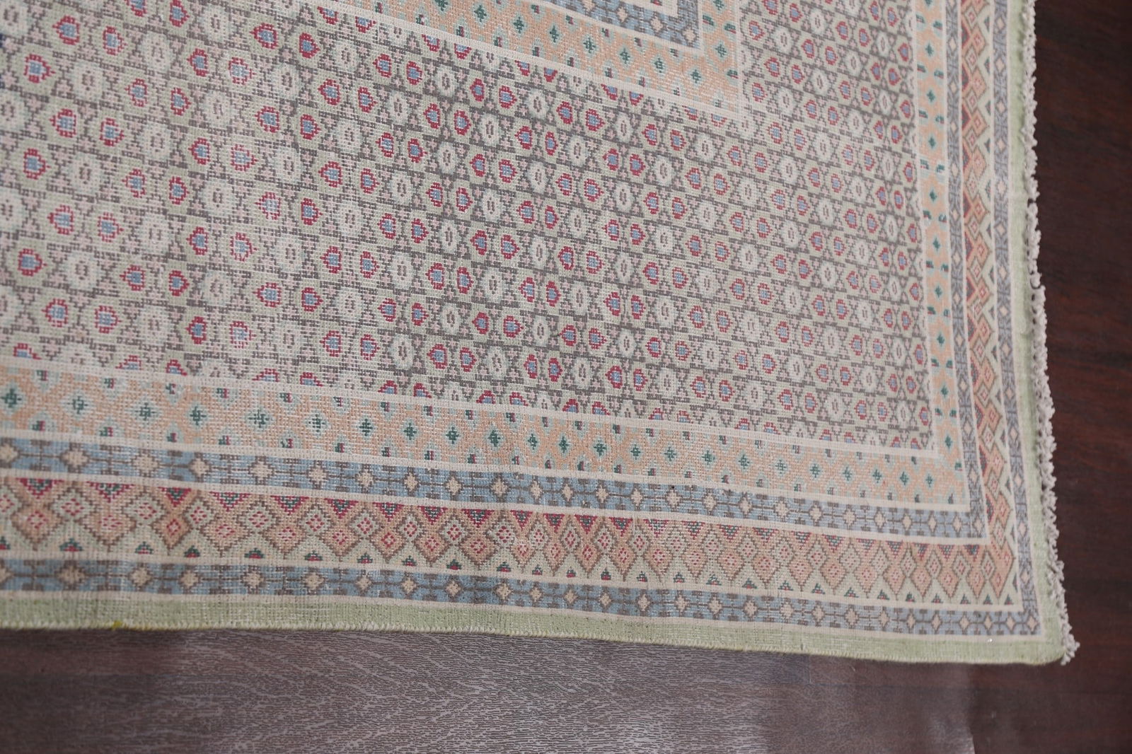 Antique Distressed Kerman Persian Area Rug 10x12 - 13