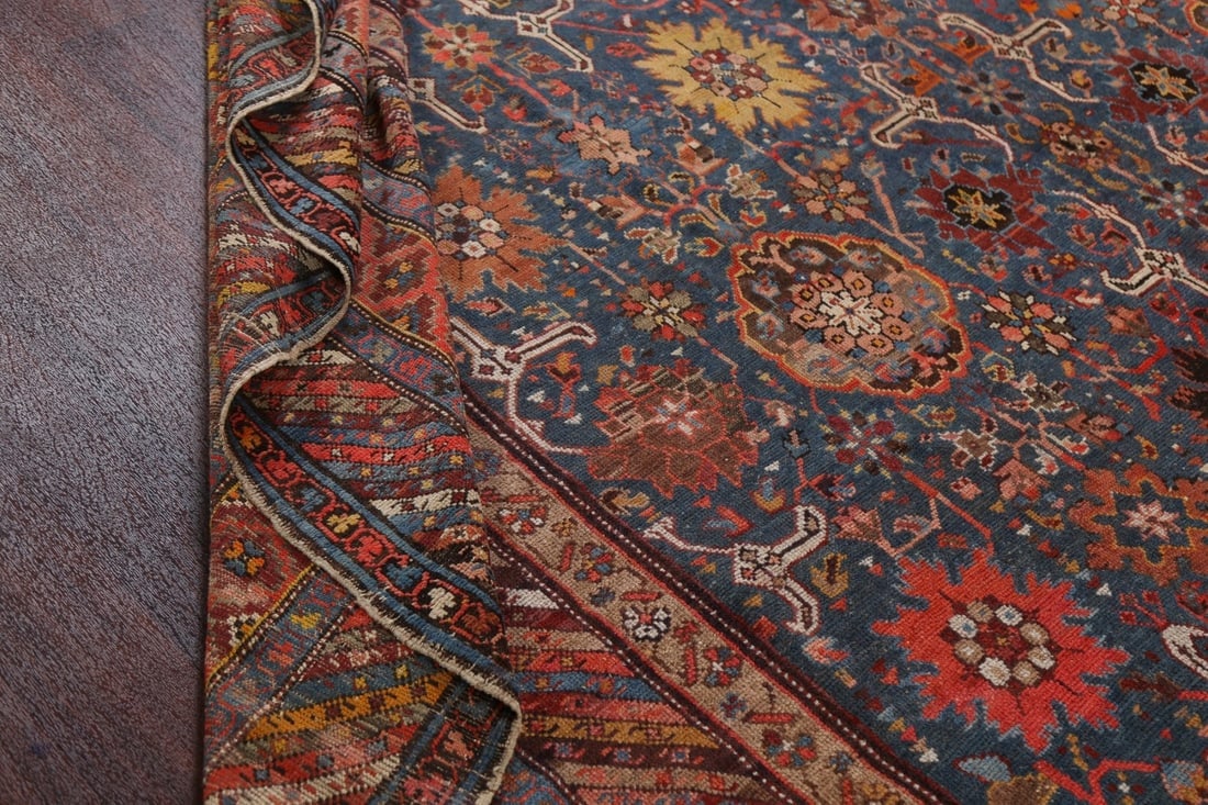 Pre-1900 Antique Vegetable Dye Kazak Oriental Rug 10x16 Masterpiece - 20