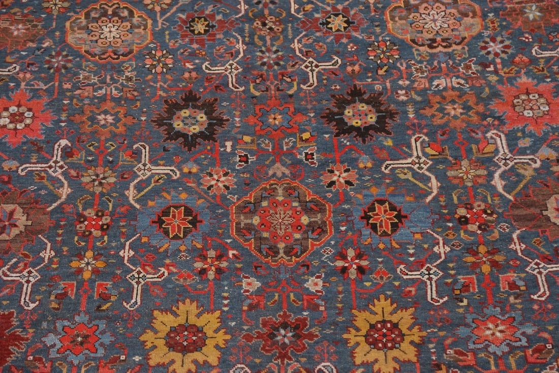 Pre-1900 Antique Vegetable Dye Kazak Oriental Rug 10x16 Masterpiece - 5