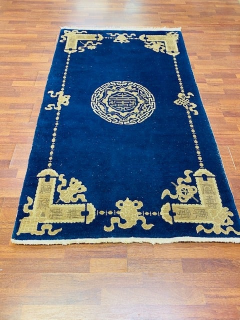 Antique Chinese Peking Rug-4723 (1 of 10)