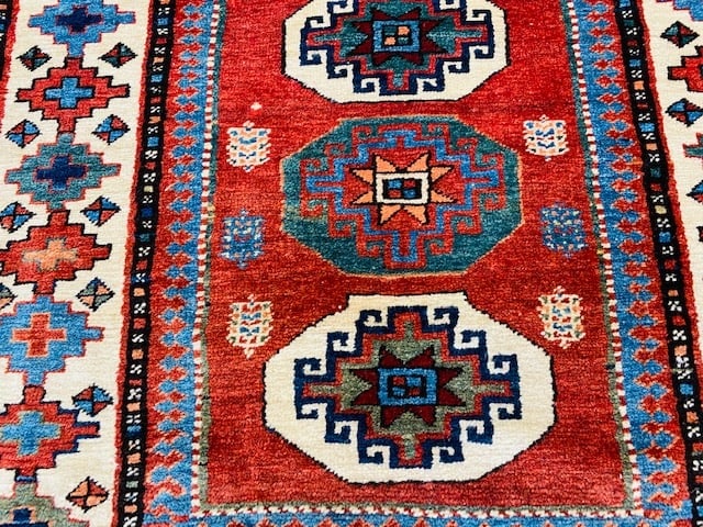 Antique Azabijan Caucasian Runner-3927 - 7